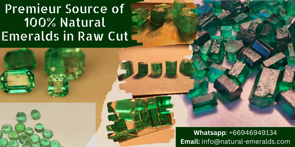 Buy Uncut Raw Emerald Stones Wholesale Cut Loose Emeralds for Sale