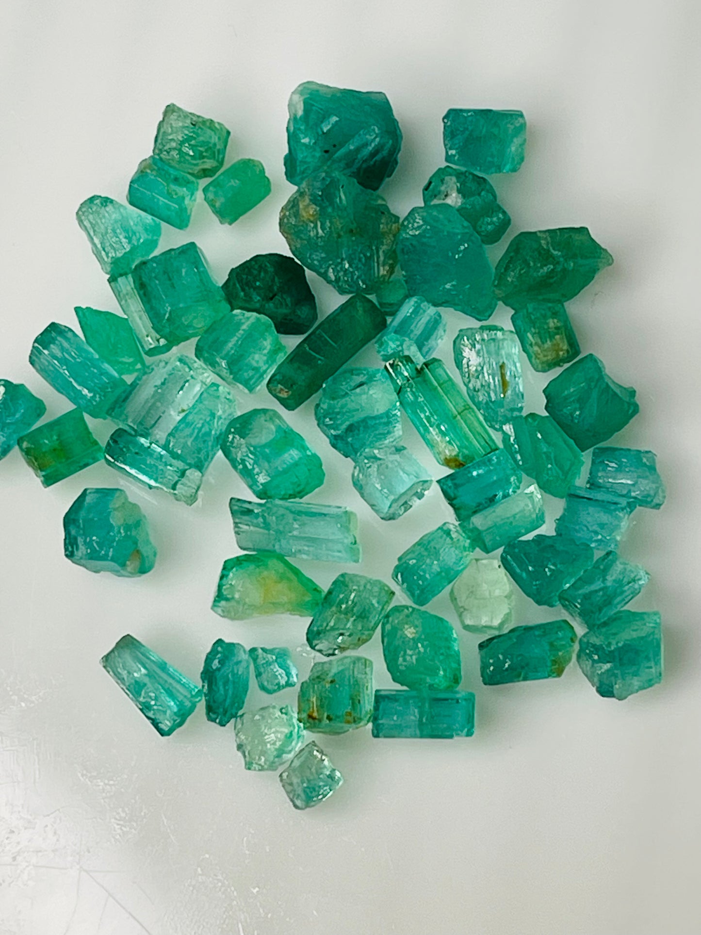 Facet Rough Panjshir Emeralds 
