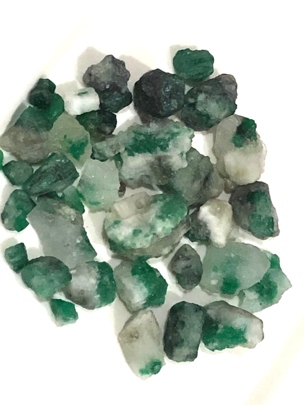 Natural Swat Emerald Specimens Parcel
