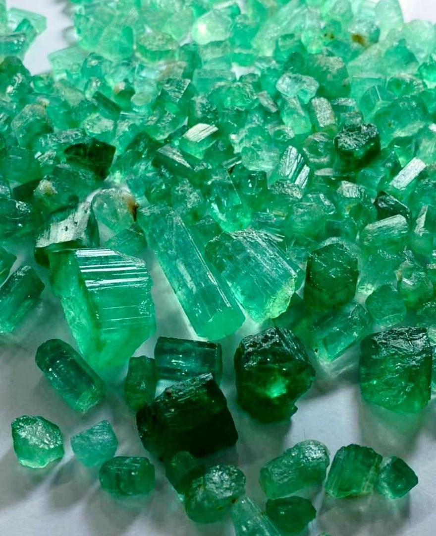 Natural Panjshir Emeralds for faceting