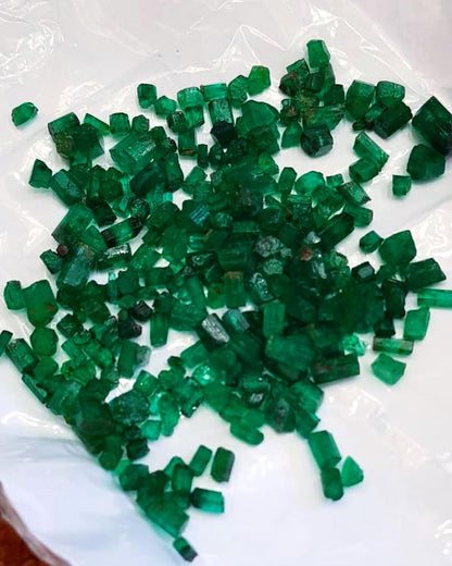 150 carats Natural Rough Panjshir Emeralds for Faceting