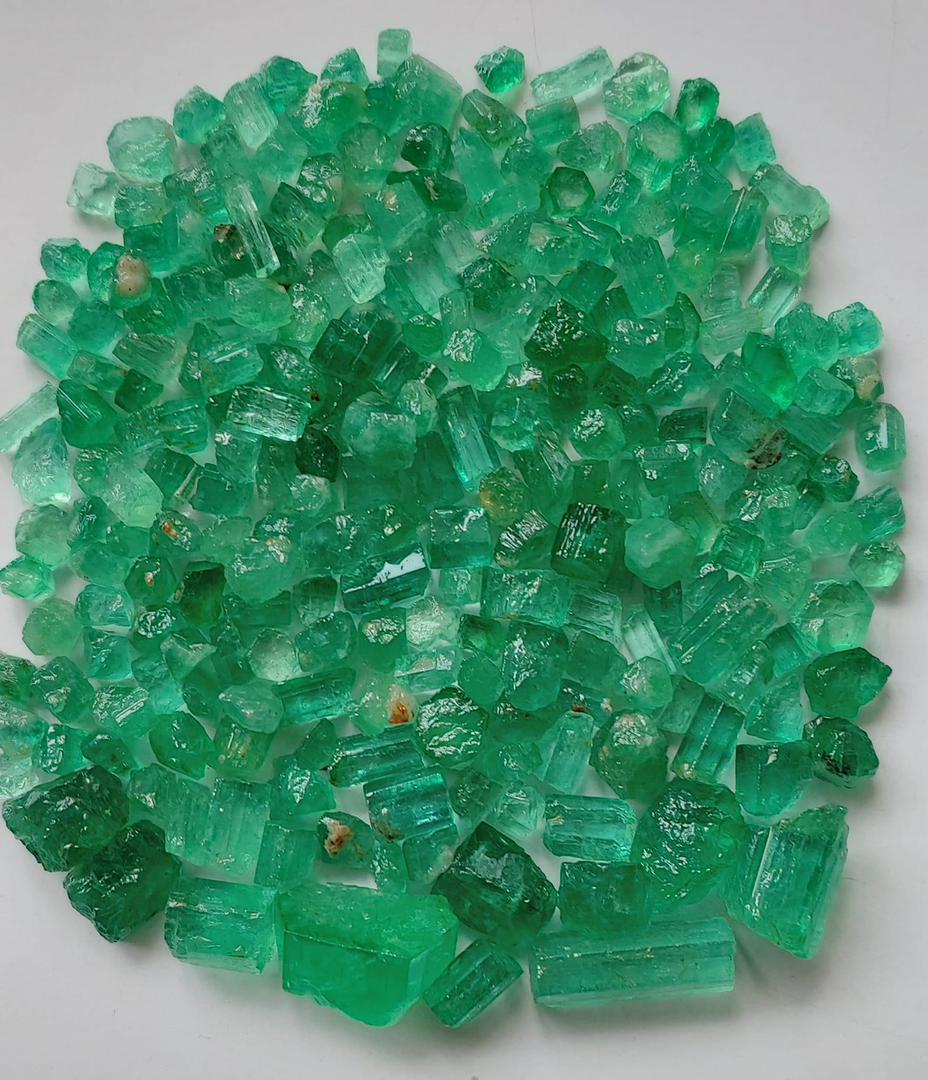 Natural Panjshir Emeralds for faceting