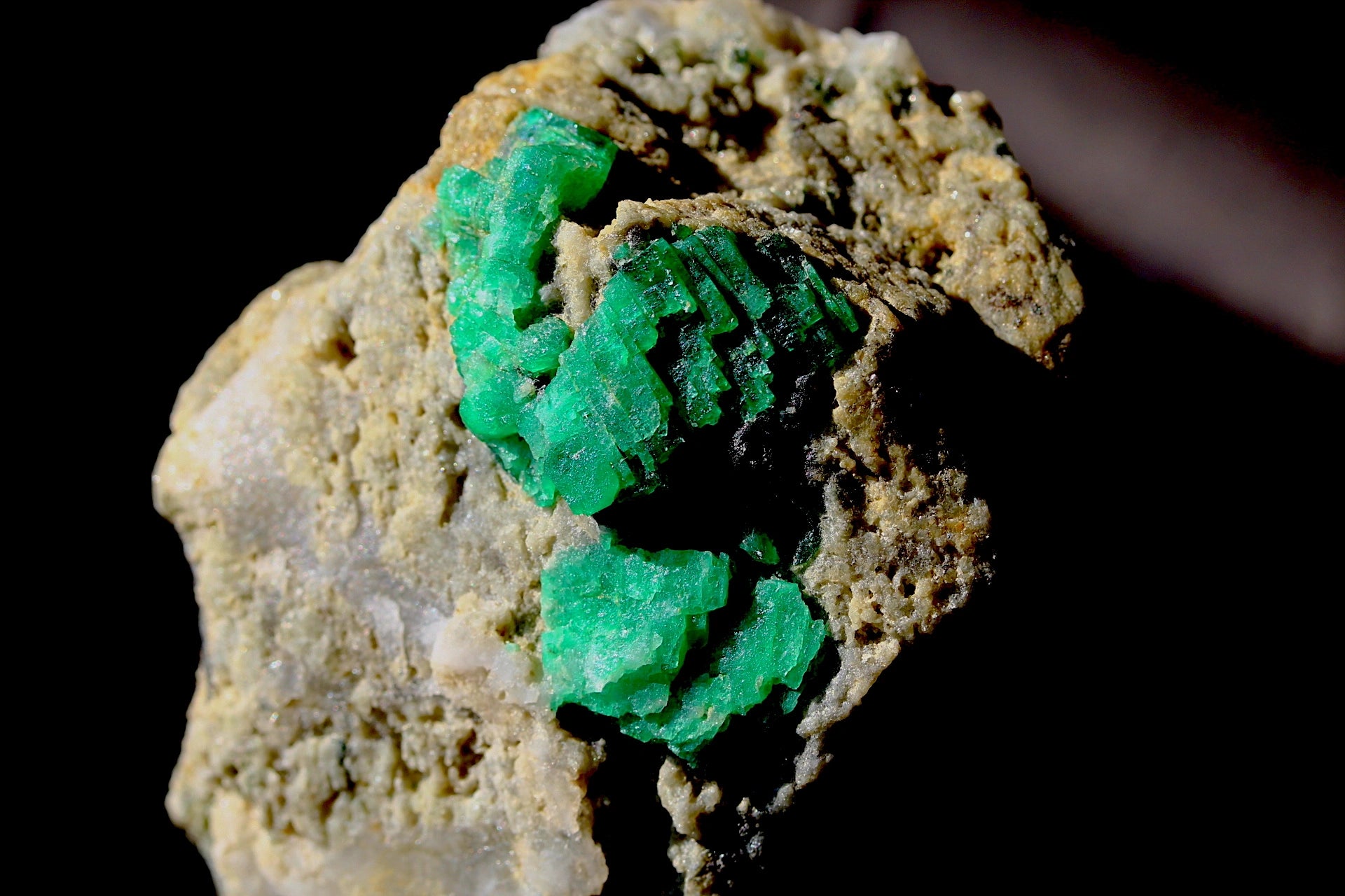 408 Gram Natural Emerald Crystal Specimen on Matrix – Swat Valley, Pakistan | Museum Mineral