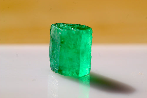 Uncut green emerald from swat Valley