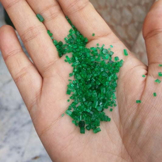 Melee Size Natural Raw Emeralds | Uncut Swat Emeralds