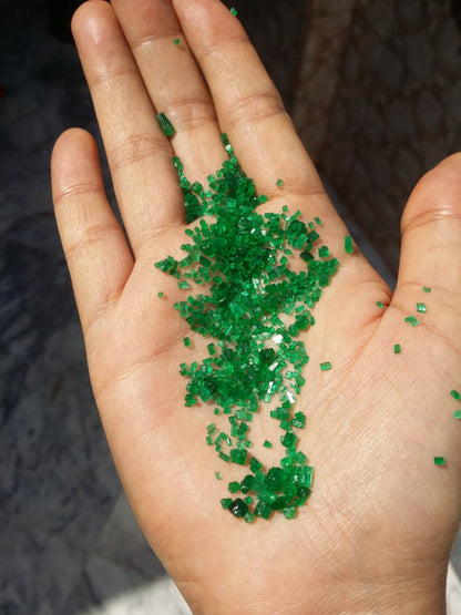 Melee Size Natural Raw Emeralds | Uncut Swat Emeralds