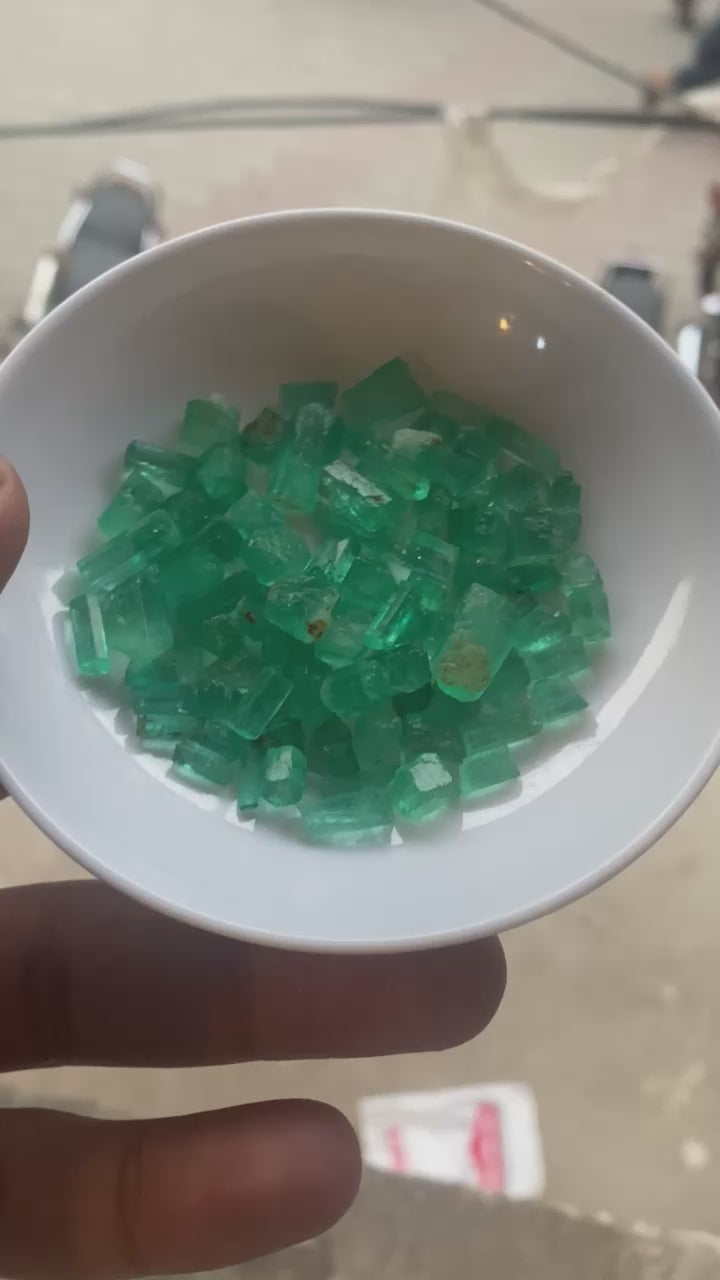 Raw Beryl (Panjshir Emerald Stone ) for Faceting