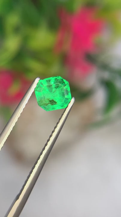 One Carat Natural Columbian Emerald