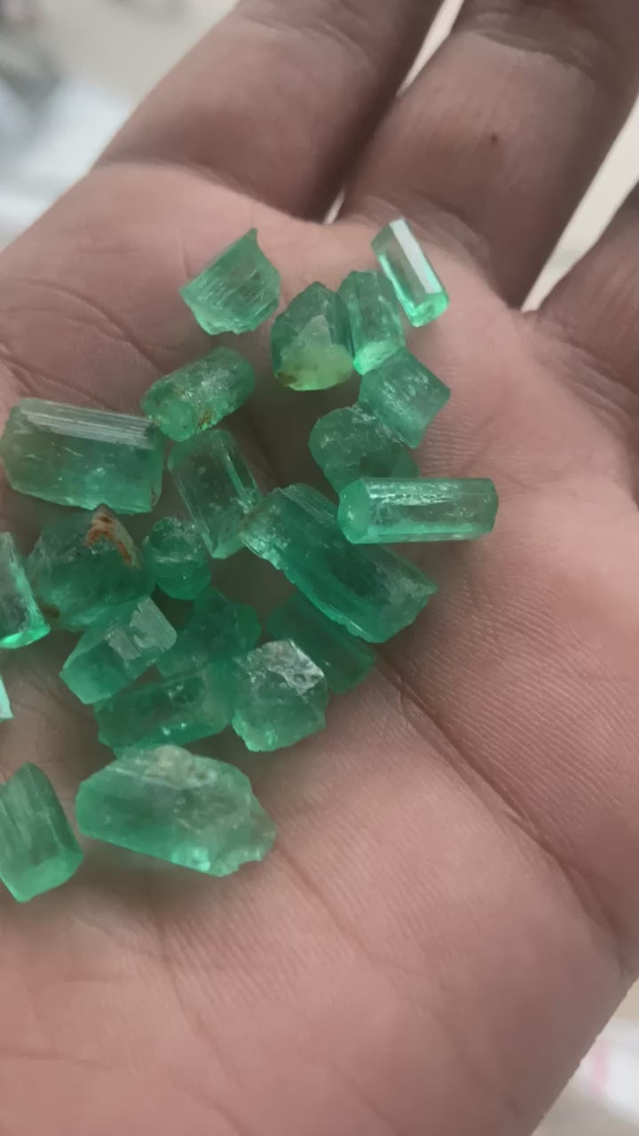 Raw Beryl (Panjshir Emerald Stone ) for Faceting