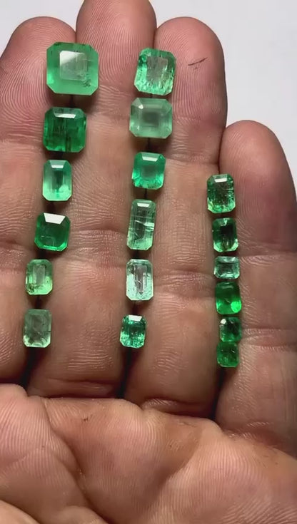 24 carats Natural Panjshir Emeralds