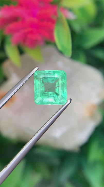 2.45 Carats Natural Columbian Emerald