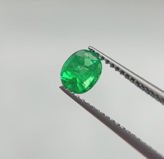 0.70 Carats Natural Panjshir Emerald.